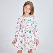 Платье для девочки с единорогами KOGANKIDS