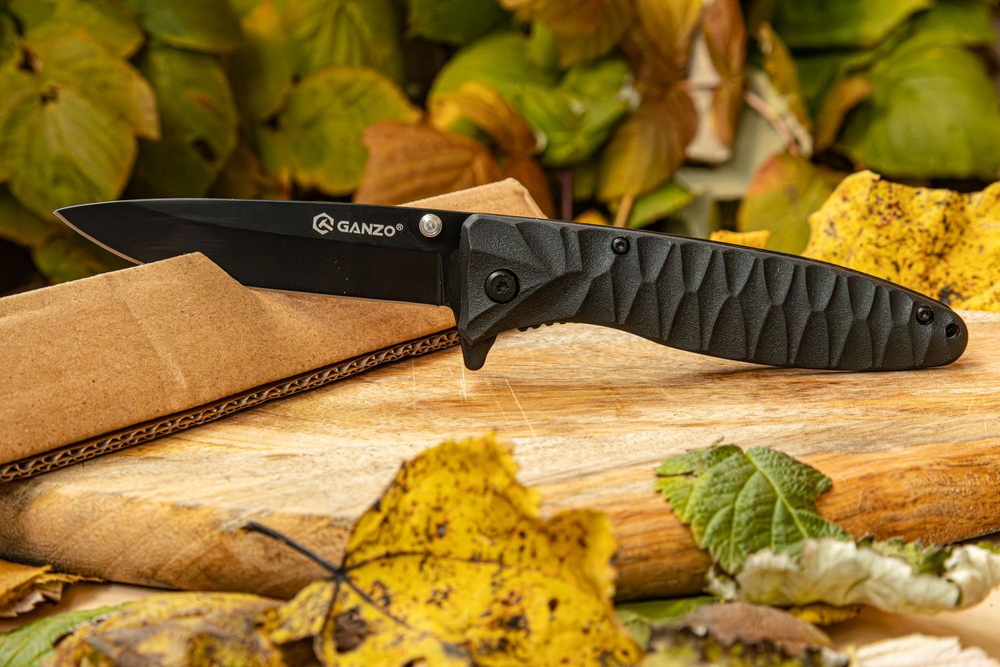 Нож туристический Ganzo G620 зеленый, G620g-1