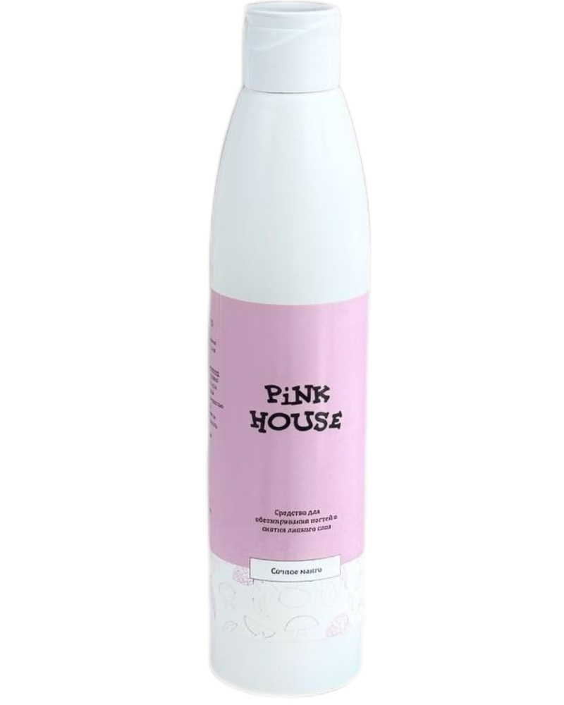 Обезжириватель для ногтей и снятия липкого слоя сочный манго Pink House, 250 мл