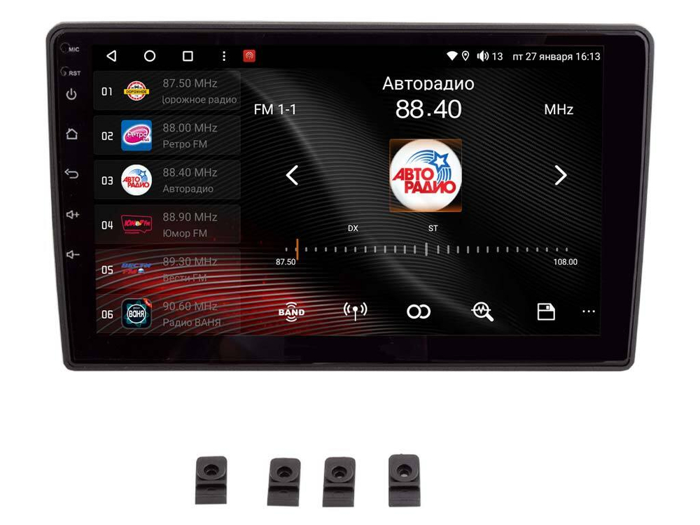 Магнитола для KIA Ceed 2010-2012 - Vaycar VA27-7216 на Android 13, 8-ядер, 2Гб-32Гб, 4G SIM-слот