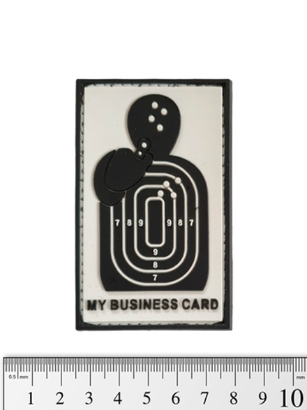 Шеврон My Business Card PVC