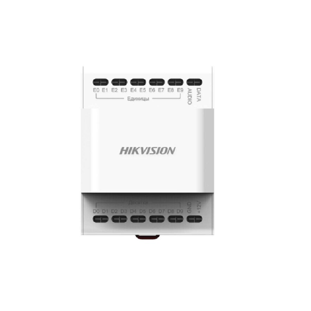 Блок аудио согласования 2-х проводной трубки Hikvision DS-KAD20