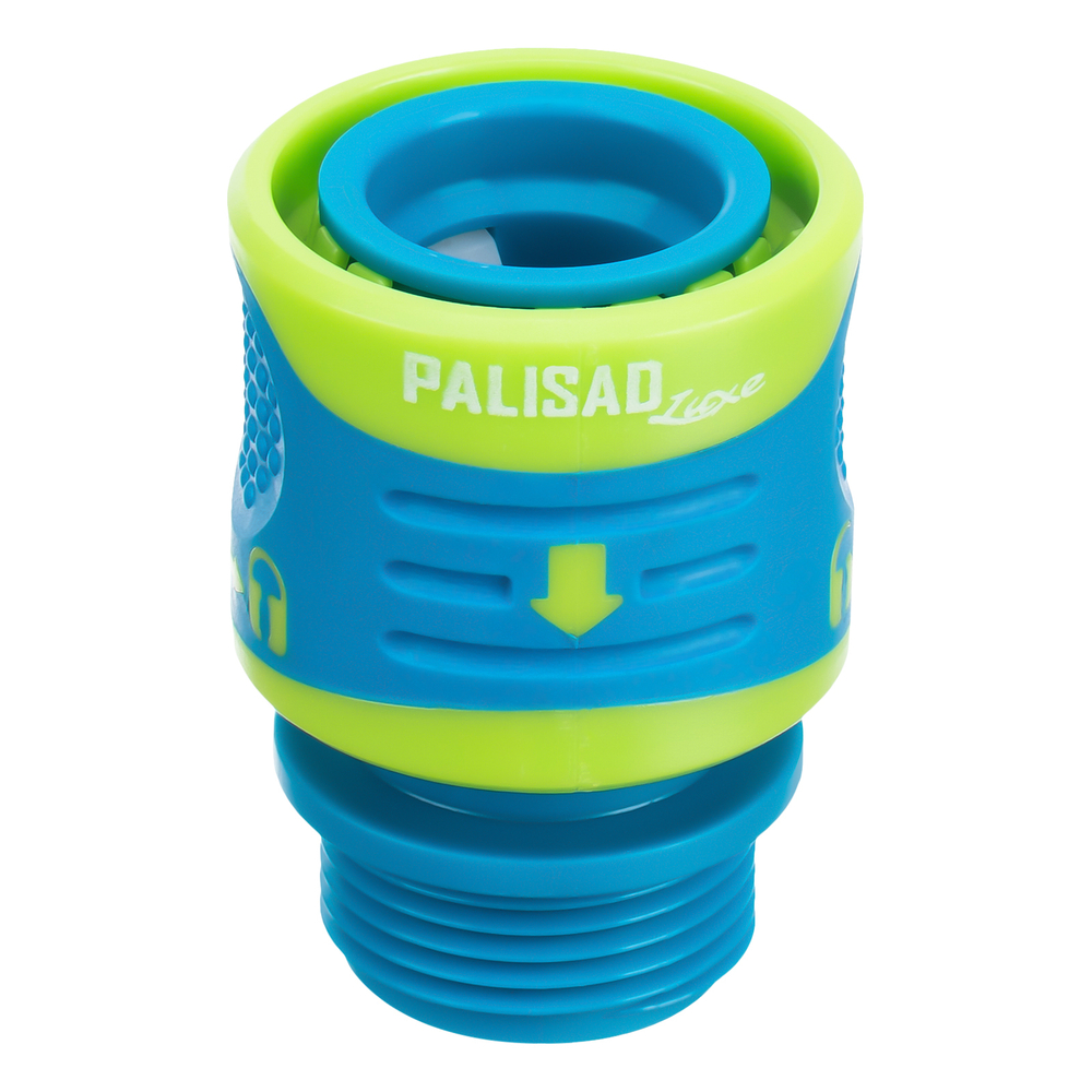 Соединитель быстросъемный, наружная резьба 3/4 Palisad Luxe
