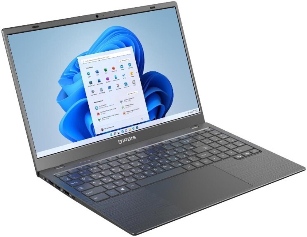 Ноутбук  Irbis 15NBC1013 15.6 ", Celeron, 8 Гб RAM, 128 Гб eMMC SSD, UHD Graphics 600, Серый