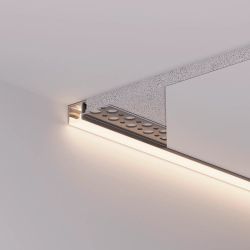 Профиль FANTOM-W12-EDGE-2000 ANOD (Arlight, Алюминий) 040329