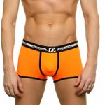 Трусы мужские хипсы оранжевые DARKZONE DZN3208