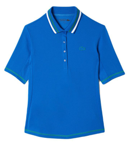 Женское поло Lacoste Tennis Ultra-dry Pique Polo Shirt - blue