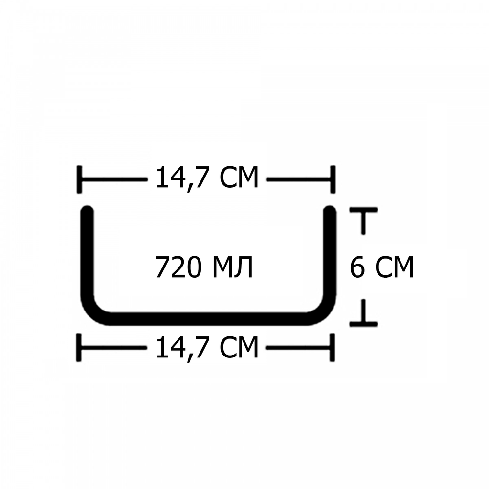 Миска "efox" TERRA для питомцев из бамбука, форма чаша