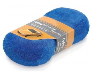 Губка для мытья авто с микрофиброй SW01C (23*12*6см) KING SW01C