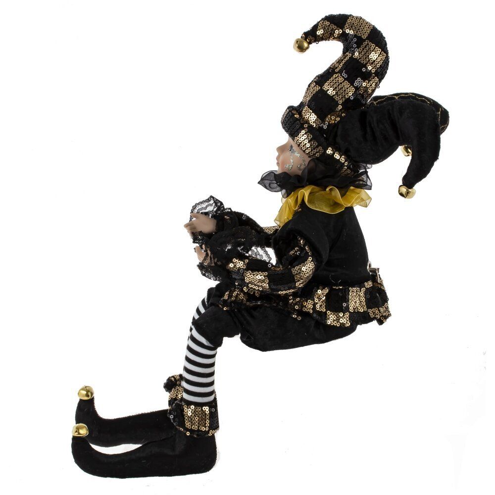 GAEM Игрушка набивная "Клоун" (муз, движ), L15 W13 H45 см (полка 30 см.)