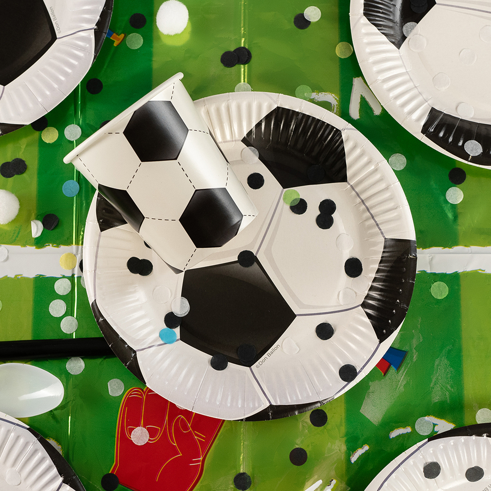 Стаканы бумажные «Футбольный мяч», 250 мл, 6 шт