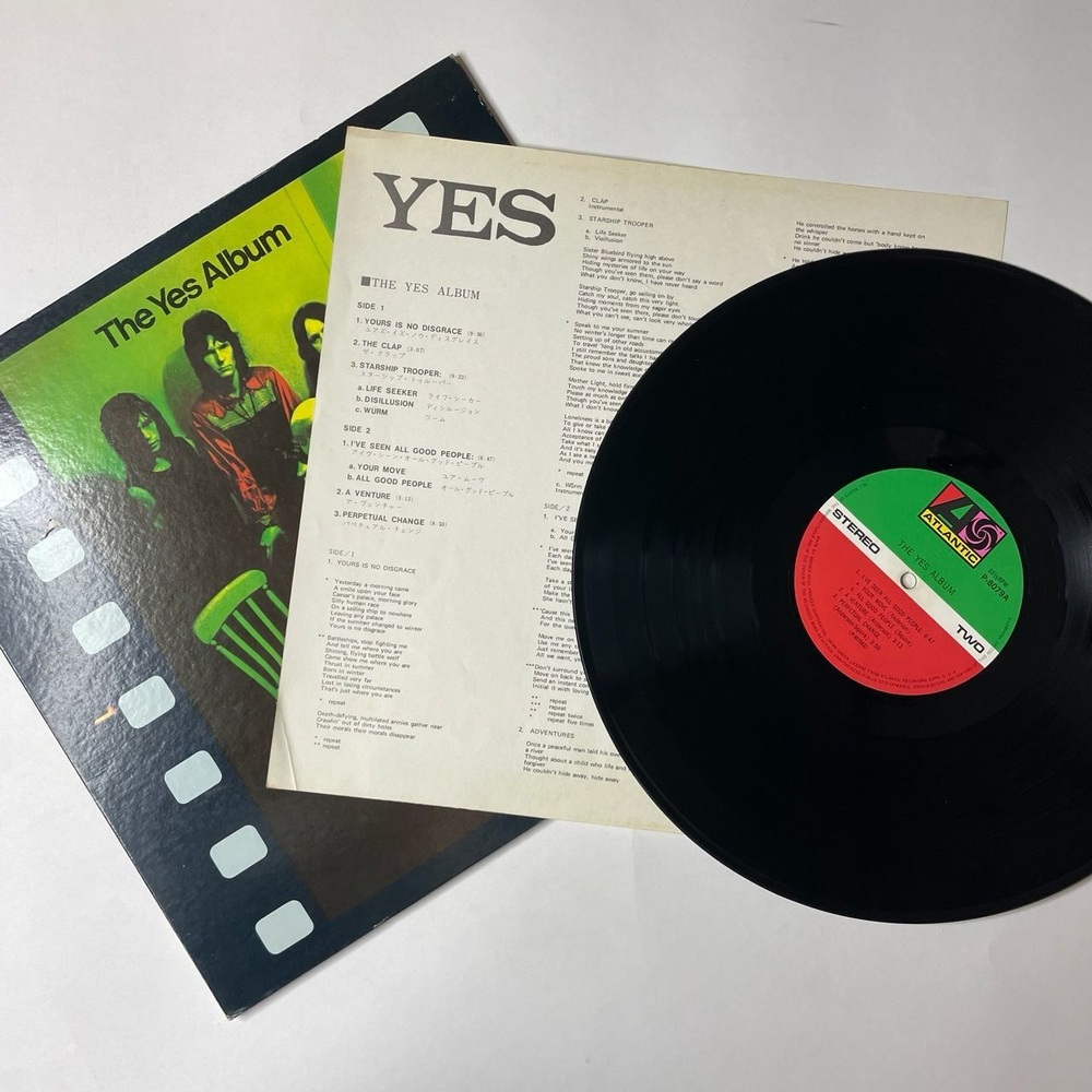 Винтажная виниловая пластинка LP Yes The Yes Album (Japan 1971) (No Obi) Life Seeker