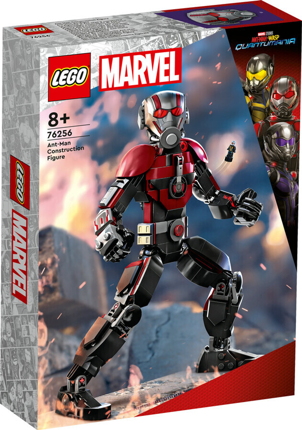 Конструктор LEGO Marvel 76256 Сборная фигурка Человека-муравья