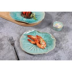 Блюдо для подачи 18*14,5 см h2,5 см Sea Blue Frutti di Mare P.L. [1]
