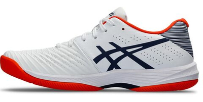Мужские кроссовки теннисные Asics Solution Swift FF - white/blue expanse
