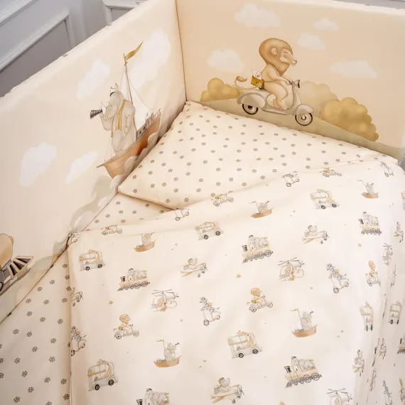 Комплект постельного белья Lollycottons Письмо другу 6 предметов