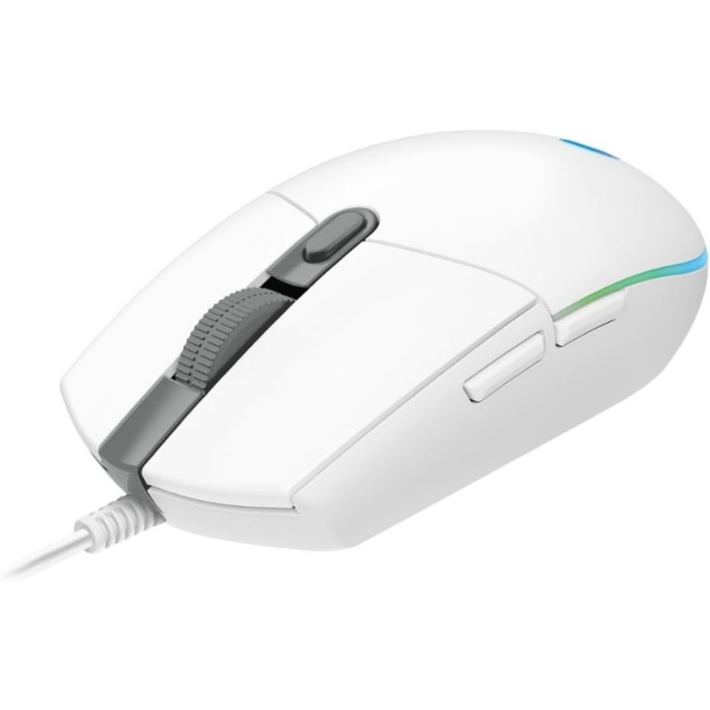 Мышь Logitech G102, USB, LightSync, RGB, White