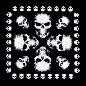 Бандана Череп Биомех (140)