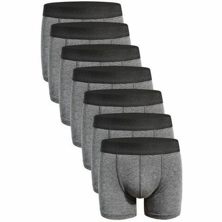 Трусы мужские боксеры набор 7в1 темно-серые DARKZONE DZN7777ANT