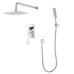 Смеситель для душа встраиваемый с дополнительной лейкой, Lemark ALLEGRO - LM5929CW