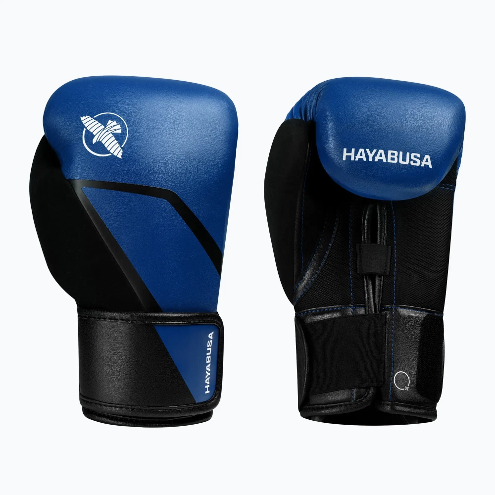 Боксёрские перчатки Hayabusa E1 Boxing blue/black