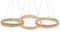 Подвесной светодиодный светильник Newport 8240 8243/S gold new М0066965