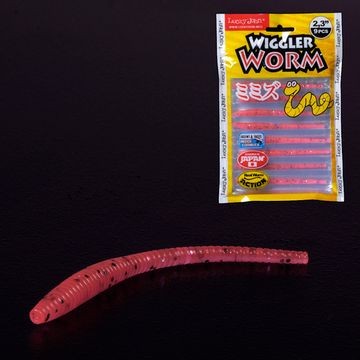 Слаги съедобные LJ Pro Series WIGGLER WORM (5,84 см), цв. 052, 9 шт.