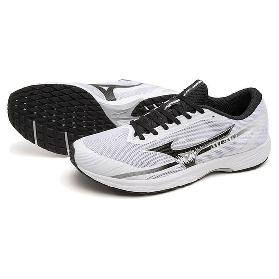 Mizuno Running Shoe 'White Black'