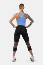 Леггинсы HIGH-WAIST ¾ LENGTH SPORTY LEGGINGS 406 Черные