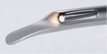 03.42023.591 Клинок ларингоскопа Ф.О. прямой Миллер 00 неонатальный для недоношенных детей (со смен