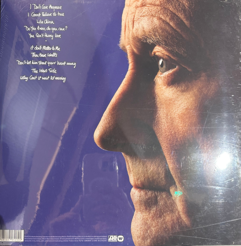 Виниловая пластинка Phil Collins ‎– Hello, I Must Be Going! LP