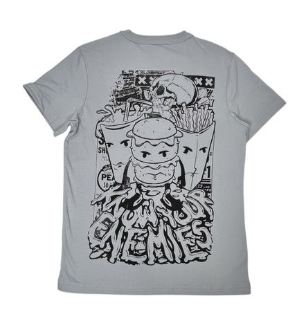 099_БК25 Футболка кор.рукав, серый