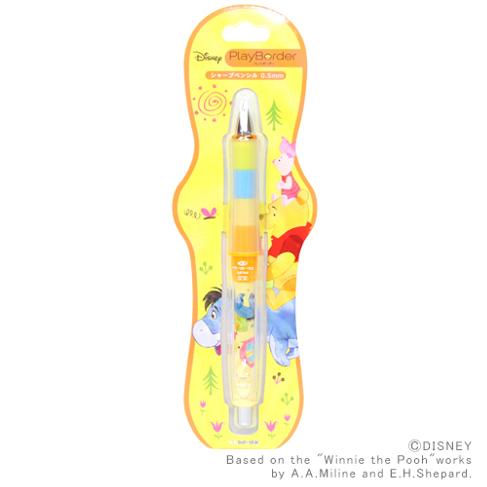 Механический карандаш 0.5 мм Sun-Star Dr.Grip CL PlayBorder (Winnie the Pooh)