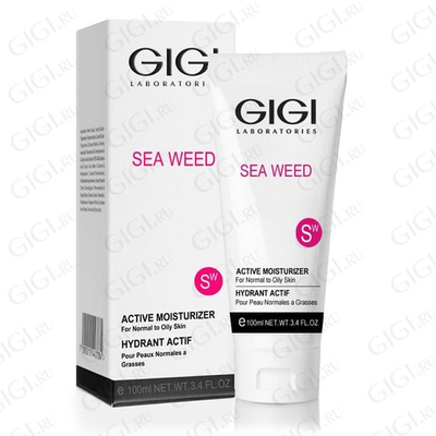 GI-GI(ДЖИ-ДЖИ) Крем увлажняющий активный Sea Weed(Сиа Вид), 100 мл