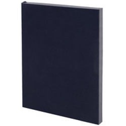 Ежедневник Flat, недатированный, иссиня-черный