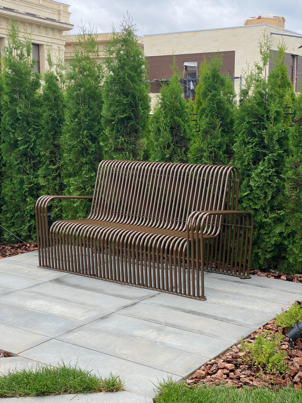 Скамейка стальная «Раструм»