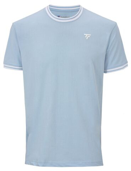 Детская теннисная футболка Tecnifibre Team Stretch Junior - glacier