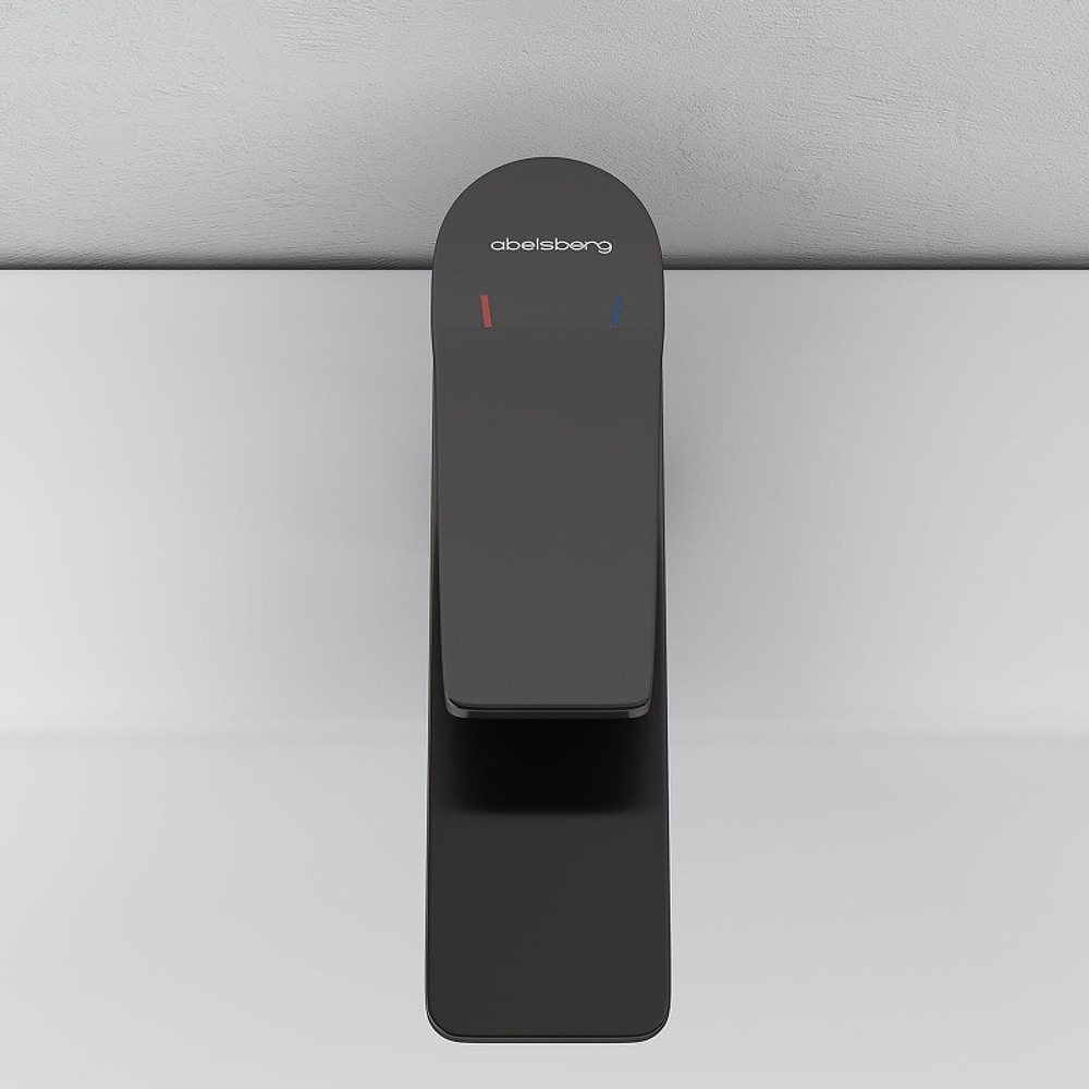Смеситель для раковины Abelsberg Intensa EGF23520GM цвет Космическая сталь