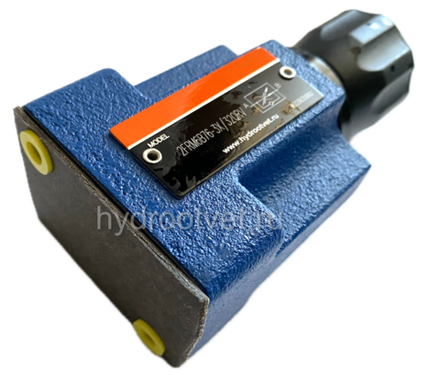 2FRM6B76-3X/10QMV - Регулятор расхода Ду 6 для монтажа на плиту, номинальный расход 10 л/мин, B = без доп. канала (стандарт), обратный клапан - M = нет