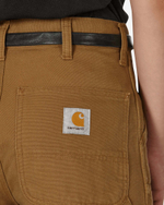 Carhartt WIP Брюки До Колена С Двойным Коленом Hamilton Brown