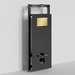 Инсталляция для унитаза WasserKraft Salm 27TLT.010.ME.BL.MG04 с кнопкой золото матовое