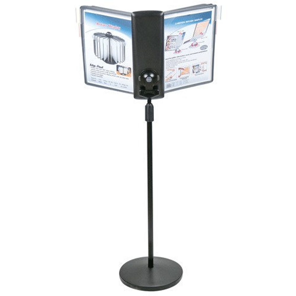 Демосистема напольная на 10 панелей, с 10 серыми панелями А4, BRAUBERG, 235339