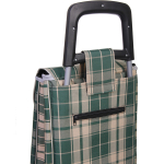 Тележка хозяйственная с сумкой (93*33*26см, колеса 16см,грузоподъемность до 30 кг.) зеленая SYD-016