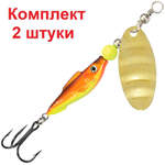 Блесна вертушка FISH REFLEX-4 10,0g, цвет 48