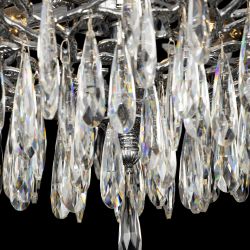 Citilux RITZ CL310081 Люстра хрустальная подвесная Хром