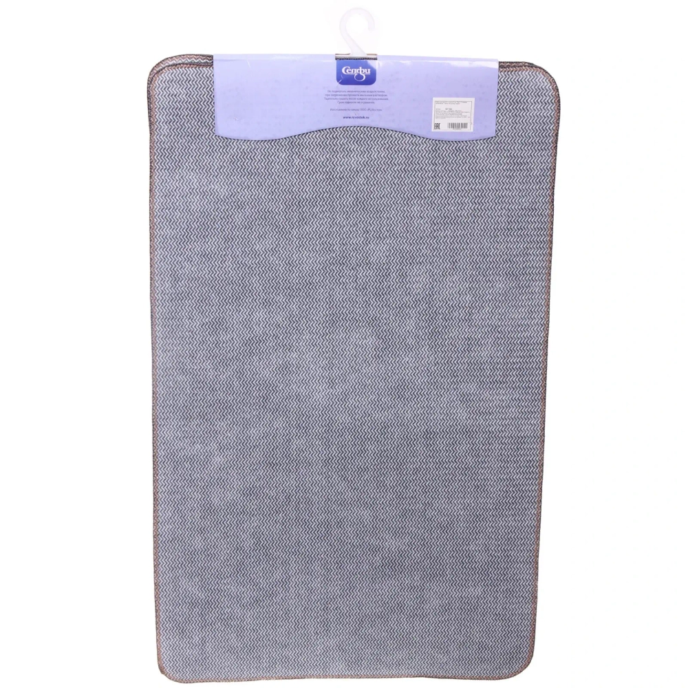 Набор для ванной и туалета 3 пр. «Лия» ( 2 коврика 50*80+50*40, 1 чехол на крышку) бежевый