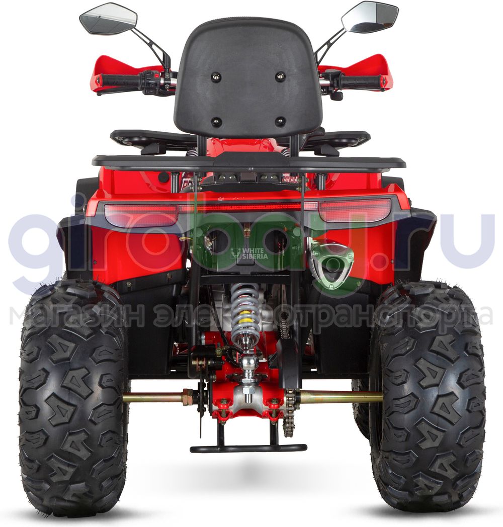 Бензиновый квадроцикл WHITE SIBERIA BARS 200CC PRO (Красный) Бензиновый квадроцикл WHITE SIBERIA BARS 200CC PRO (Красный) фото №3