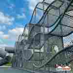 Плоский детский лабиринт «Сказочный Замок», 10×3,5×4 м