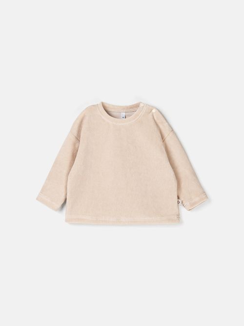 Джемпер из велюра 