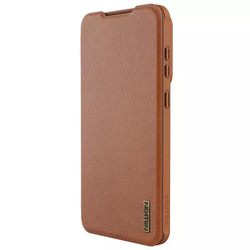Кожаный чехол-книжка Nillkin Leather Qin Pro для Samsung Galaxy S25 Edge